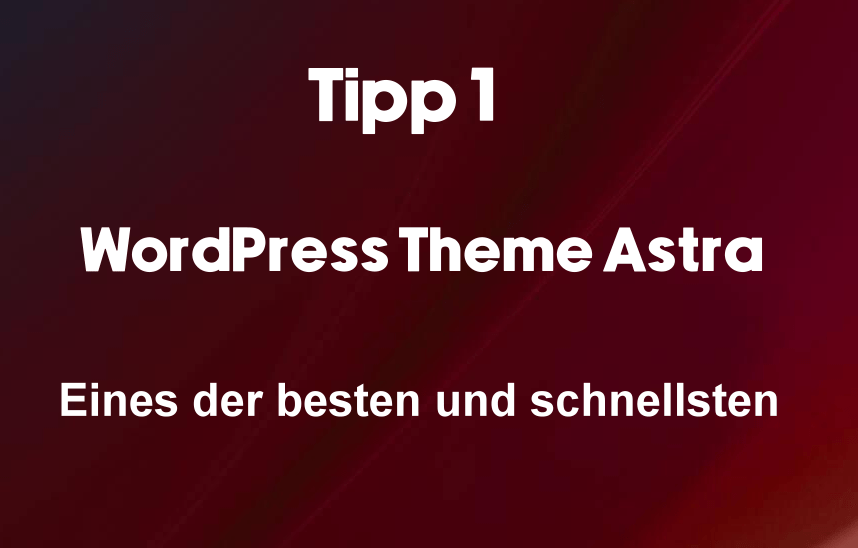 Das WordPress Theme Astra